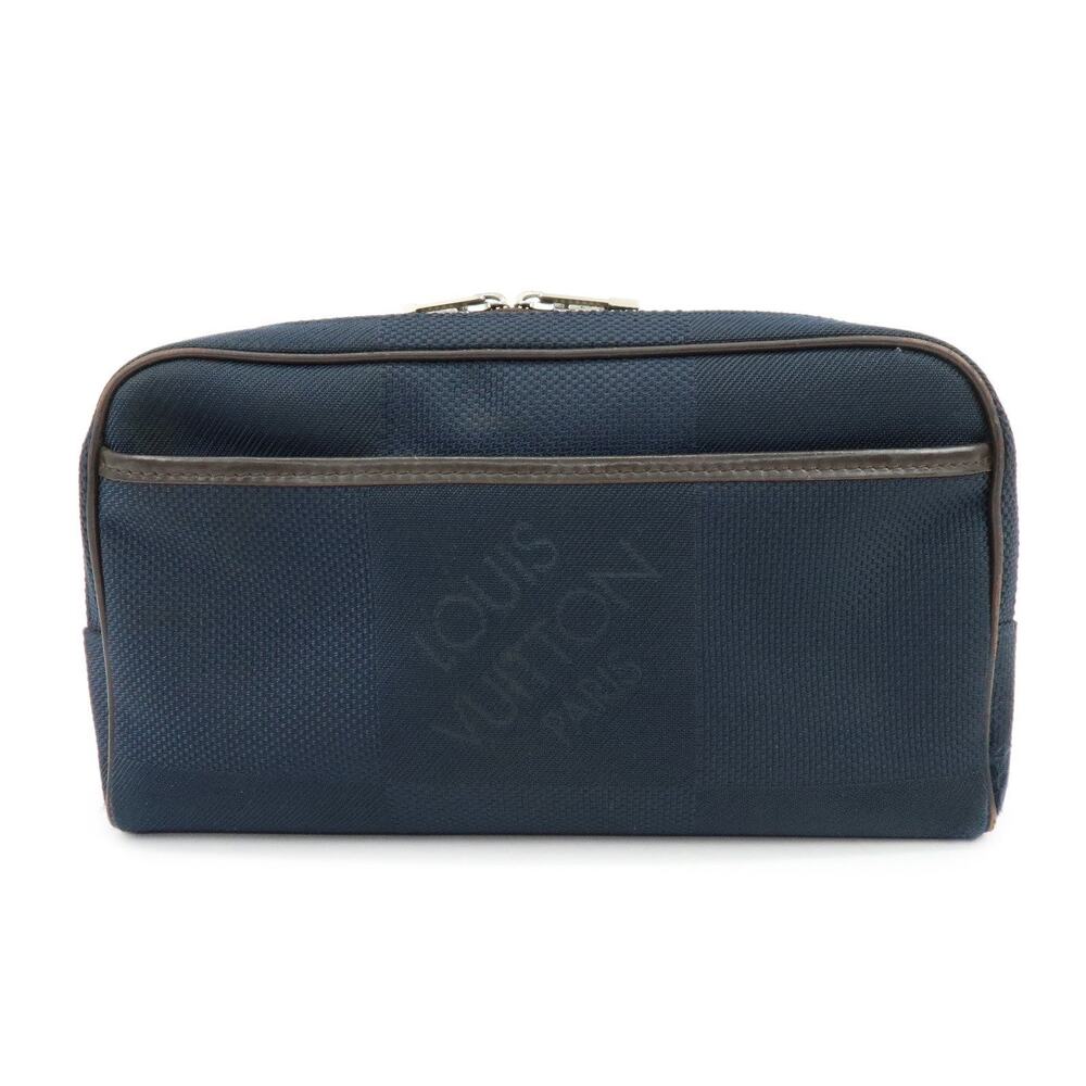 Louis Vuitton Damier Geant Cosmetic Pouch Blue